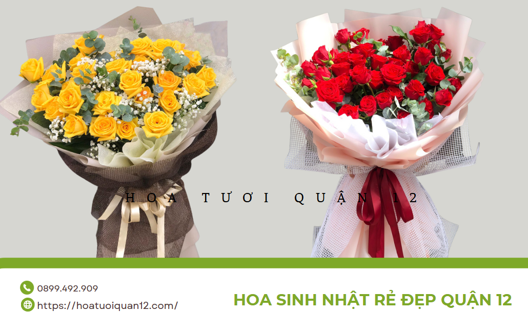 B&oacute; hoa hồng tặng sinh nhật