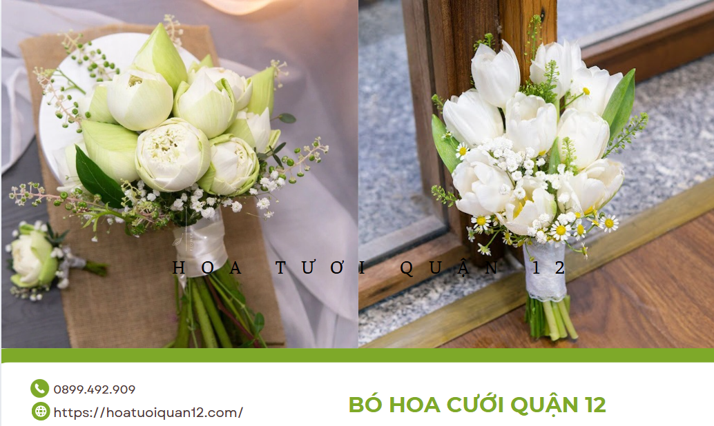 b&oacute; hoa cưới hiện đại