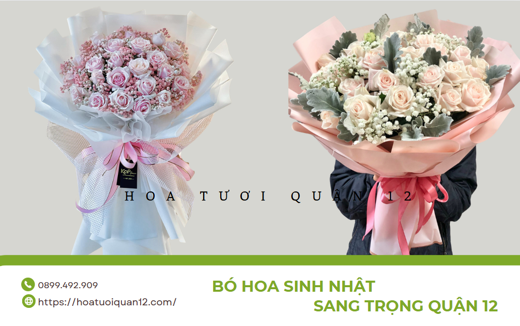 b&oacute; hoa sinh nhật sang trọng