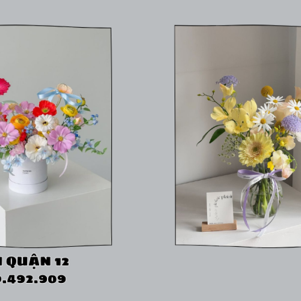 Mua hoa tươi ở quận 12 – Mẫu đẹp, giá tốt