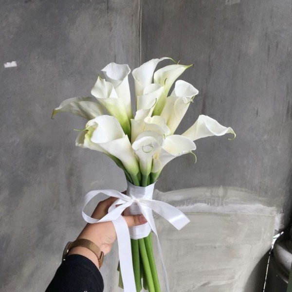 Hoa Cưới Calla Lily Trắng, Đỏ: Giá & Ý Nghĩa Bó Hoa Cầm Tay