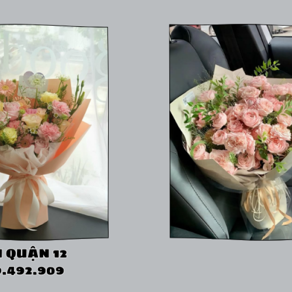 Gửi hoa sinh nhật quận 12 – Bó hoa đẹp, lời ý nghĩa