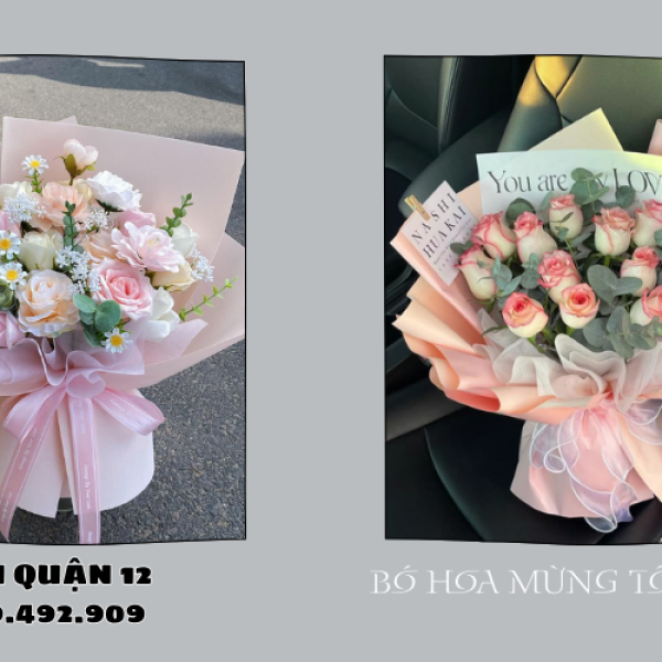 Mua bó hoa tặng 20/10 lan tỏa yêu thương trong ngày đặc biệt
