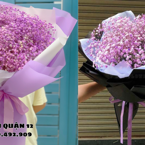 Hoa baby Valentine 14/2 nhẹ nhàng chạm đến trái tim yêu